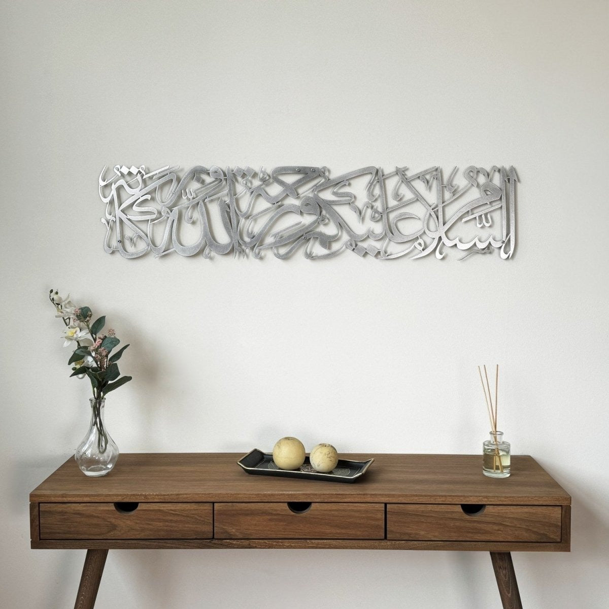 As-Salamu Alaykum Wa-Rahmatullahi Wa Barakatuh acrylic Islamic Wall Art