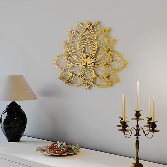 Lotus Flower Decoration for Homes | Bedroom x Wall Art | Office Decor | Living Room Decor