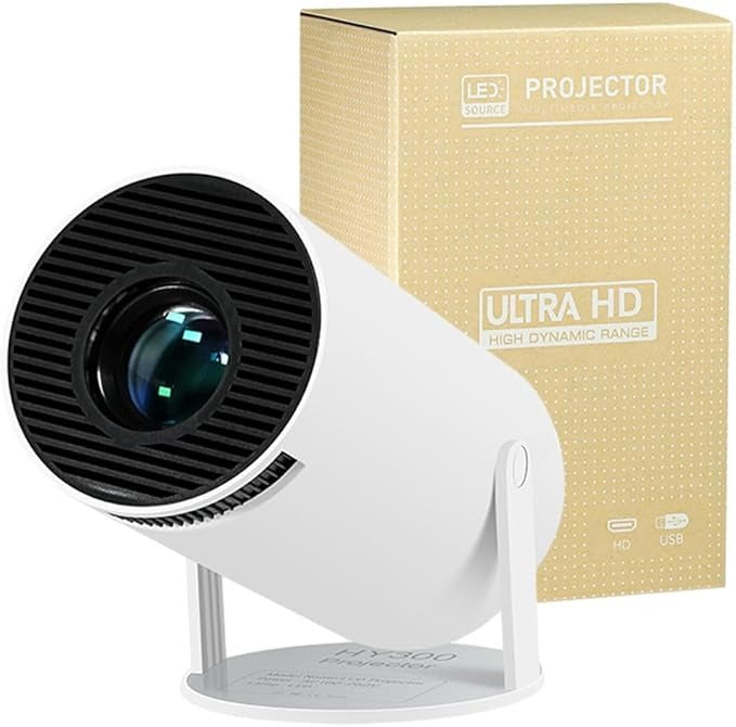 HY300 Portable WIFI  ULTRA Projector – Compact Cinema Experience