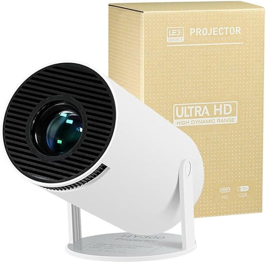 HY300 Portable WIFI  ULTRA Projector – Compact Cinema Experience