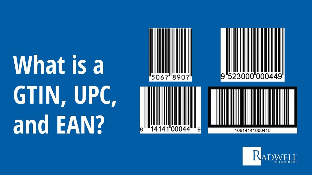 Five UPC Codes Instantly, UPC for Amazon Listing (Bar Codes) GTIN EAN 5in1