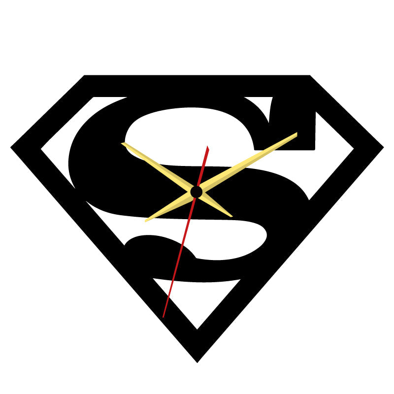 Superheroes Acrylic Clock