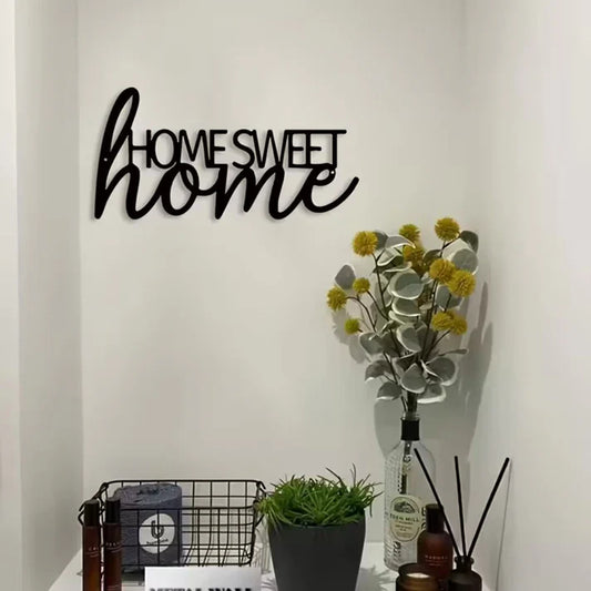 Wall Sculptures, Home Sweet Home Acrylic Wall Art